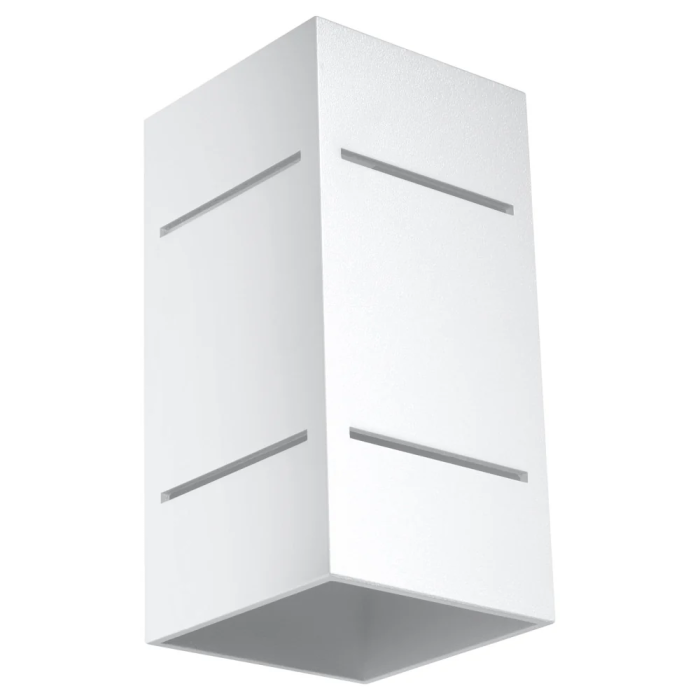 Applique murale Blocco SOL-SL.0478, blanc, noir, gris 0