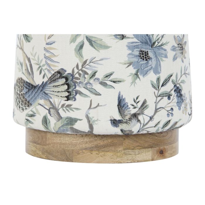 Repose-pied Home ESPRIT Bois de manguier 40 x 40 x 48 cm 1