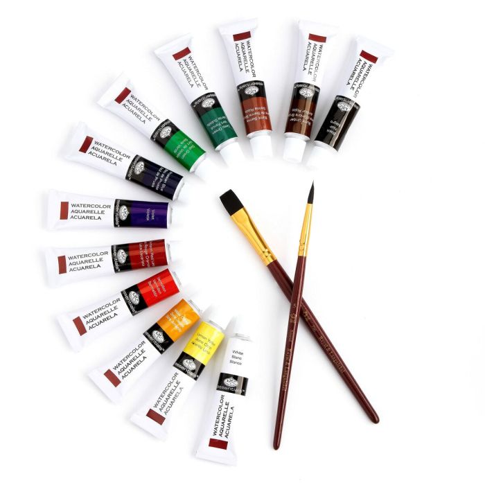 Set de peintures aquarelle Royal & Langnickel 14 Pièces Multicouleur 2