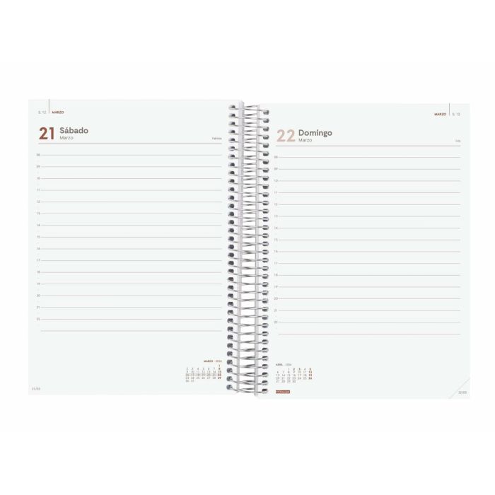 Agenda Finocam YEAR Rouge A5 15,5 x 21,2 cm 2026 3