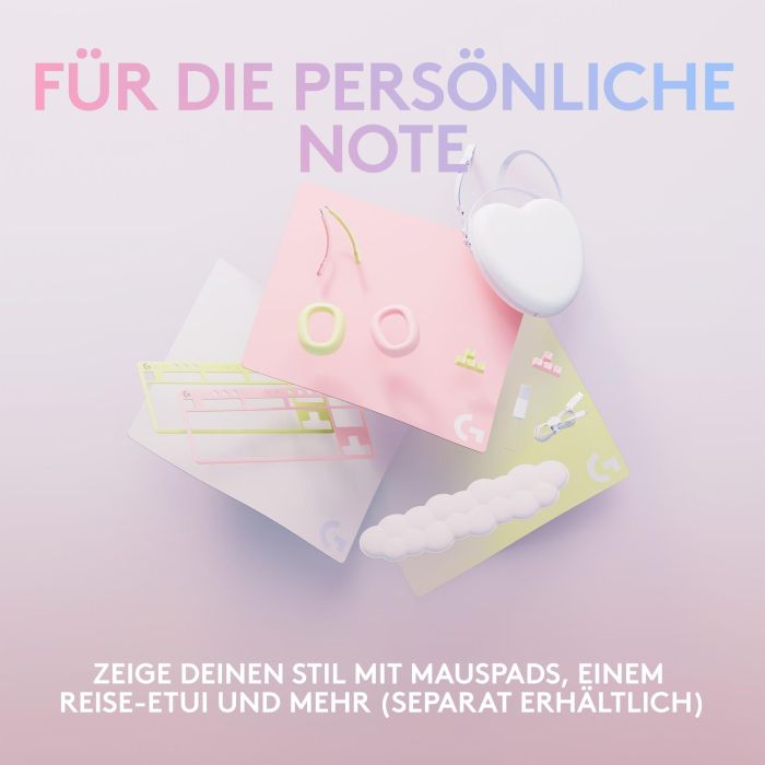 Logitech G705 Wireless Gaming Mouse - OFF WHITE - EER2 2