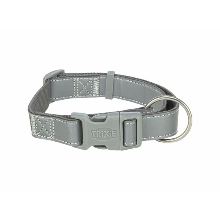 Collier pour Chien Trixie Premium Reflect Graphite S-M 30-45 cm 2 Collier pour Chien Trixie Premium Reflect Graphite S-M 30-45 cm 2