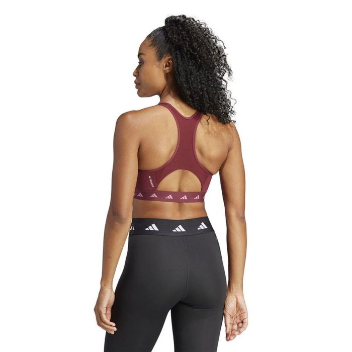 Soutien-gorge de Sport Adidas Power Ms Tf Marron 2