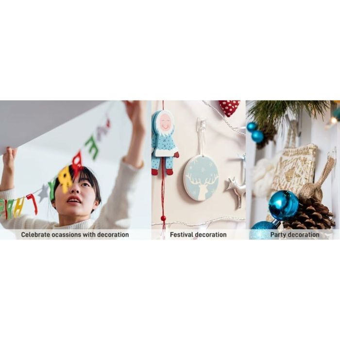 Crochet pour suspendre 3M 225 g Transparent Plastique (6 Unités) 11