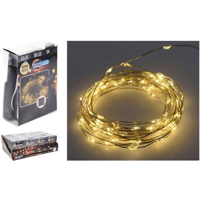 Guirlande lumineuse LED Lifetime 7 m Vert tendre 2 m Solaire 2