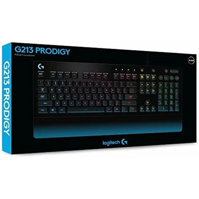 Clavier Logitech G213 Prodigy Noir Espagnol Qwerty 1