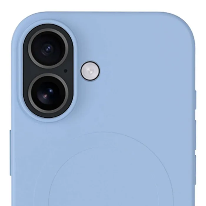 BBC Coque MagSafe pour iPhone 17 en silicone bleu ciel - Protection élégante et compatible MagSafe BBC Coque MagSafe pour iPhone 17 en silicone bleu ciel - Protection élégante et compatible MagSafe