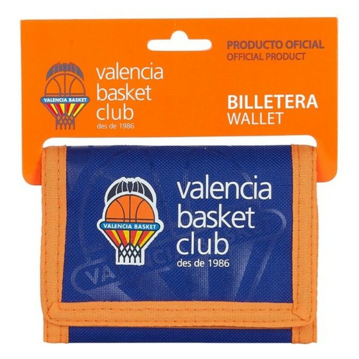 Portefeuille Valencia Basket Bleu Orange 1