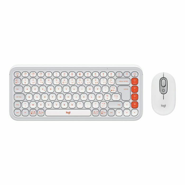 Logitech POP Icon Combo LOG1729209837979 Clavier et Souris Sans Fil
