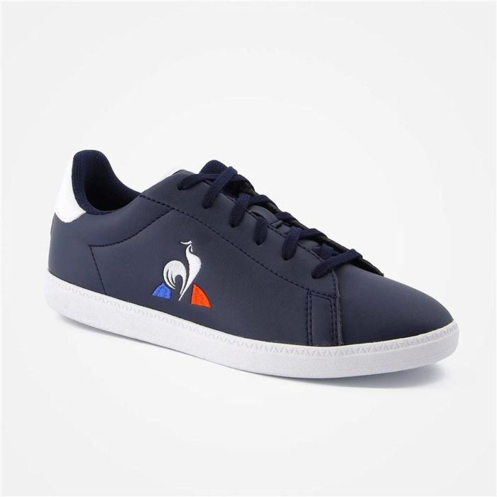 Chaussures de Sport pour Enfants Le coq sportif Courtset Bleu foncé 1