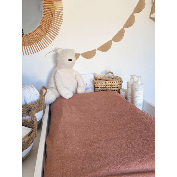 Housse de matelas a langer - CANDIDE - Eponge - 50 x 75 cm - Cassonade 4 Housse de matelas a langer - CANDIDE - Eponge - 50 x 75 cm - Cassonade 4