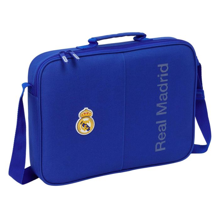 Cartable Real Madrid C.F. Bleu 38 x 28 x 6 cm