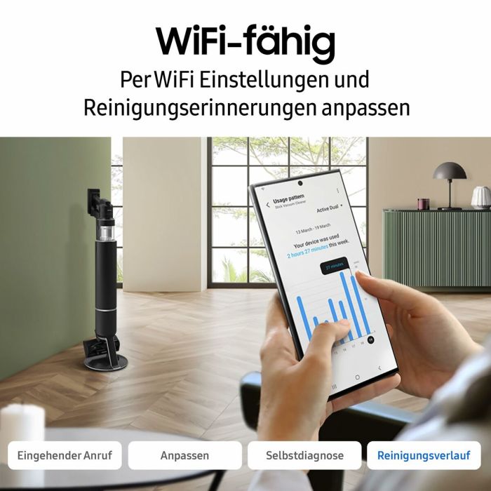 Aspirateur balai Samsung AI Jet PetPRO 770 W 10