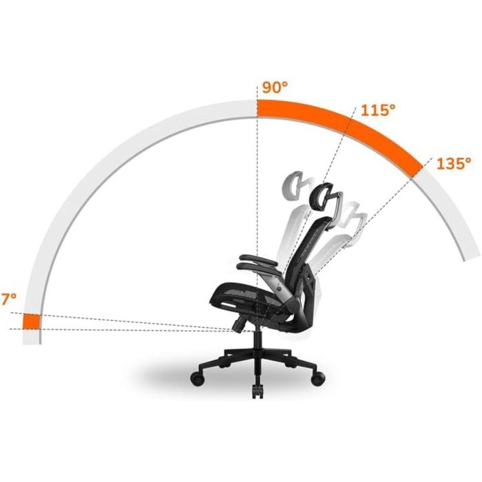 Chaise de jeu Cougar 3MSPOBLB.0001 Noir 8 Chaise de jeu Cougar 3MSPOBLB.0001 Noir 8