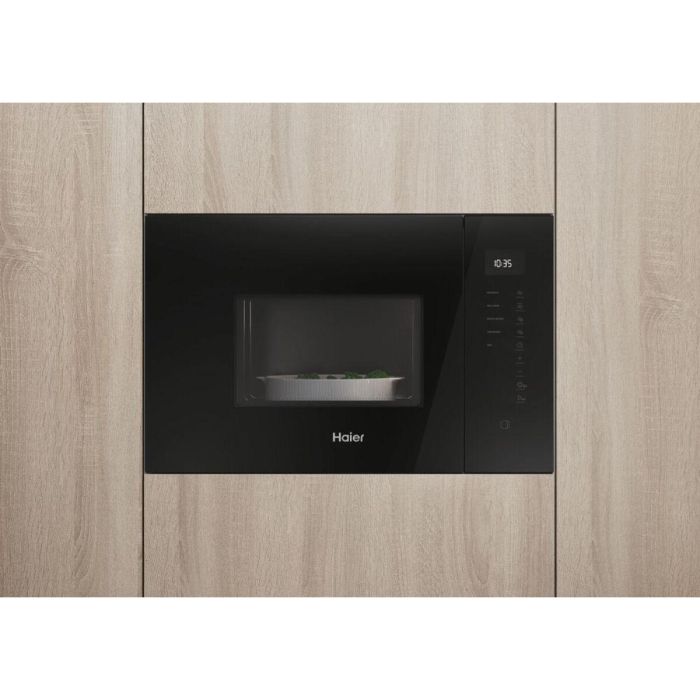 Four à micro-ondes encastrable Haier H38FMWID4ID27N 800 W Noir 20 L 5