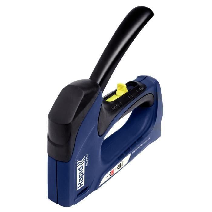 Agrafeuse dual aluminium ALU953 de Rapid 2 Agrafeuse dual aluminium ALU953 de Rapid 2