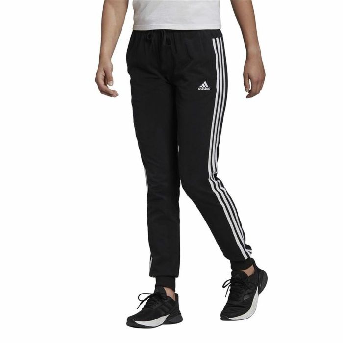 Pantalon de sport long Adidas 3S Sj C Pt Noir Femme 4
