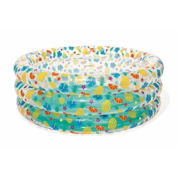 Bestway Piscine Gonflable 3 Anneaux Transparent Tropical 150x53 cm +6 Ans Jardin 51045 3 Bestway Piscine Gonflable 3 Anneaux Transparent Tropical 150x53 cm +6 Ans Jardin 51045 3