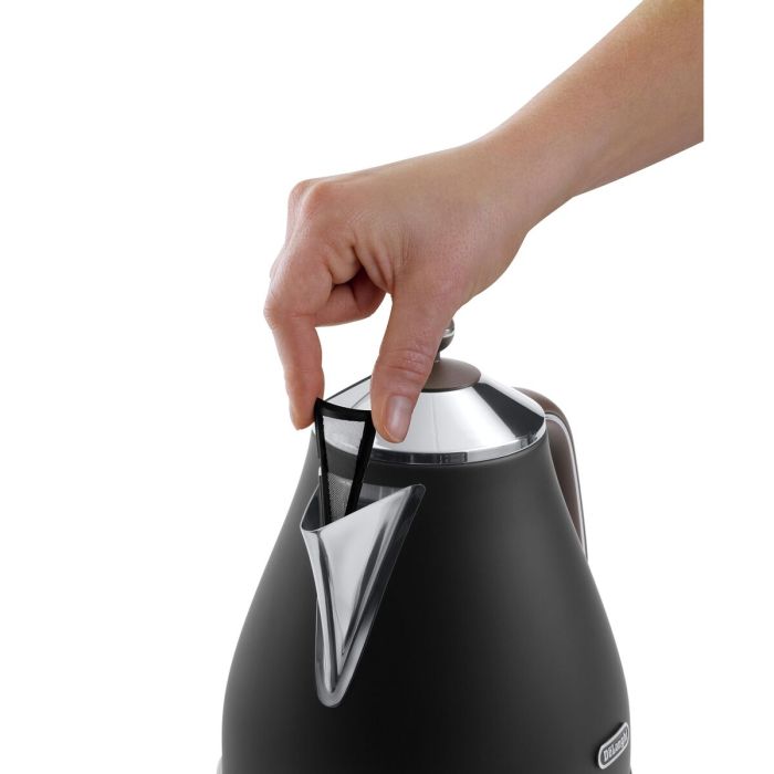 Bouilloire DeLonghi KBOV 2001.BK 2000 W 1,7 L Noir Acier inoxydable 4