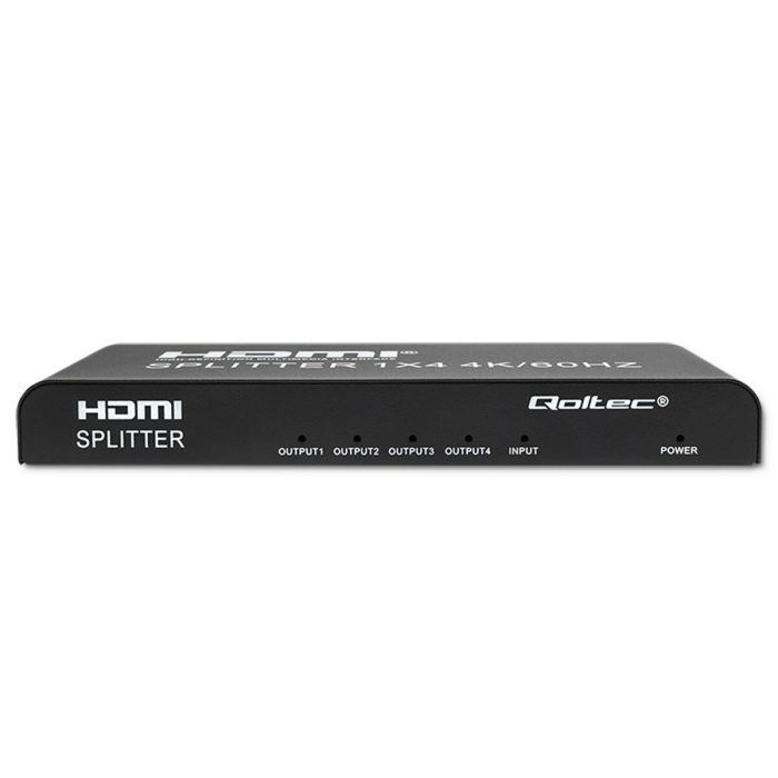 Switch HDMI Qoltec 51799 Noir