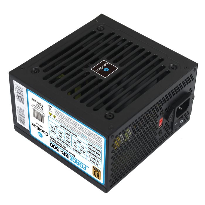 Bloc d’Alimentation CoolBox Force BR-500 ATX 80 Plus Bronze 500 W 12