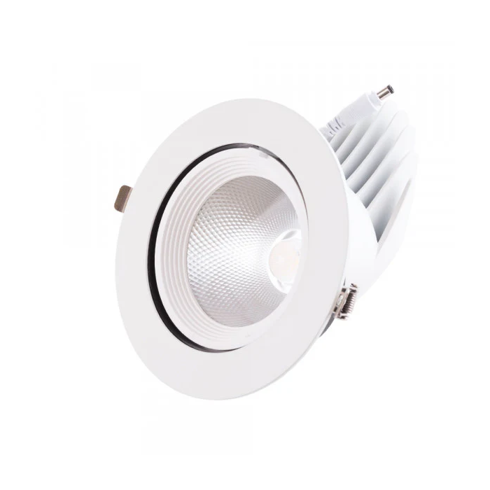 Downlight LED Rectangular Orientable 30W 5000Lm 2700K HO-COB-R-OR-30W-WW 6