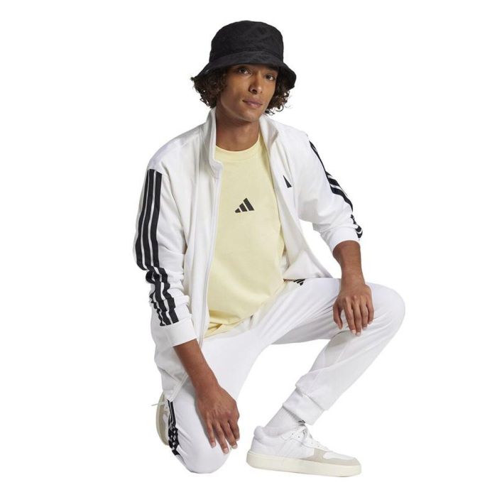 T-shirt à manches courtes homme Adidas 3stripes Beige L 3