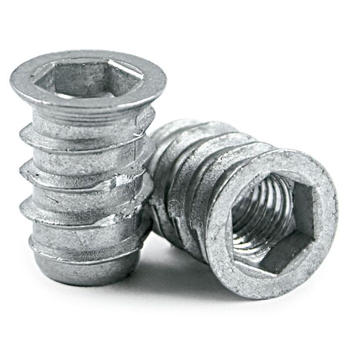 Tuerca Embutir C/Allen M8-15 Ø12 Zamak Herrajes Alk 1