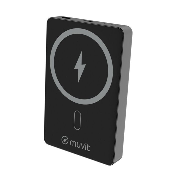 Powerbank Muvit for Change Noir Aluminium 10000 mAh 0 Powerbank Muvit for Change Noir Aluminium 10000 mAh 0