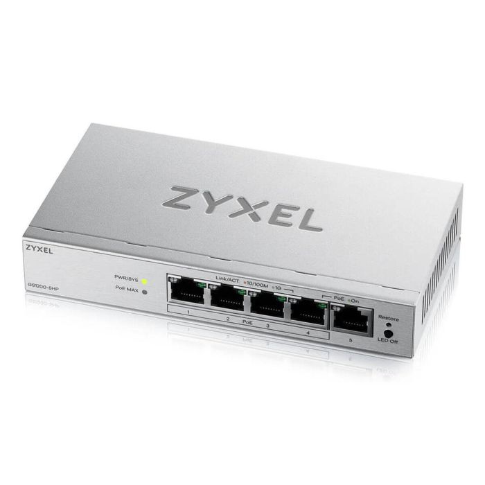 Switch ZyXEL GS1200-5HPV3-EU0101F 1