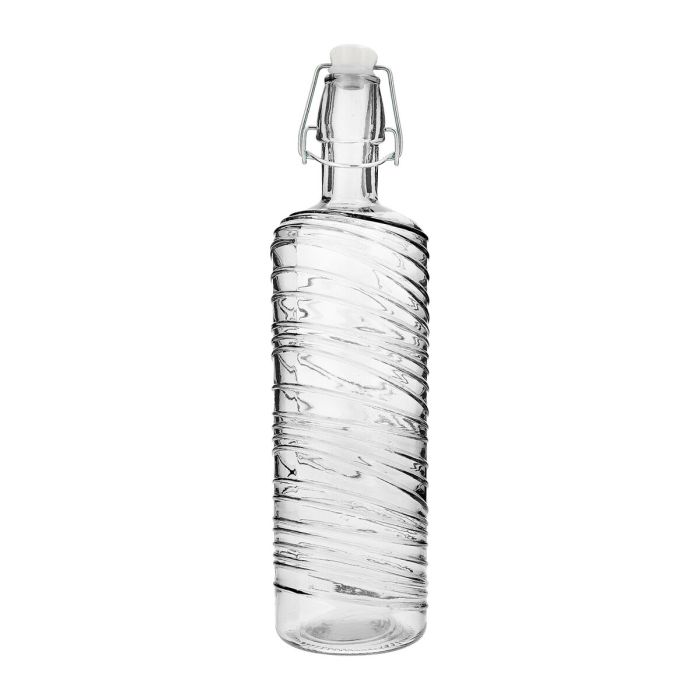 Bouteille Quid Aire Transparent verre 1 L (12 Unités) 1 Bouteille Quid Aire Transparent verre 1 L (12 Unités) 1