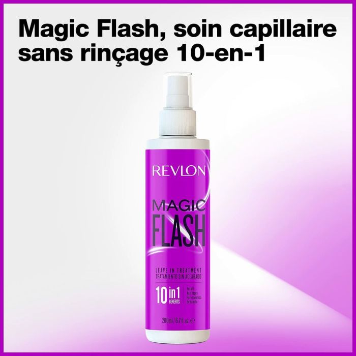 Après-shampooing non clarifiant Revlon Magic Flash 200 ml 10 en 1 1 Après-shampooing non clarifiant Revlon Magic Flash 200 ml 10 en 1 1