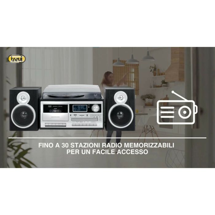 Tourne-disques Trevi 0T107230 Bois 1