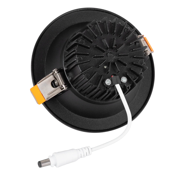 Downlight LED Circular 9W 900Lm 6000K Anti-Reflet UGR19 40.000H Noir 3