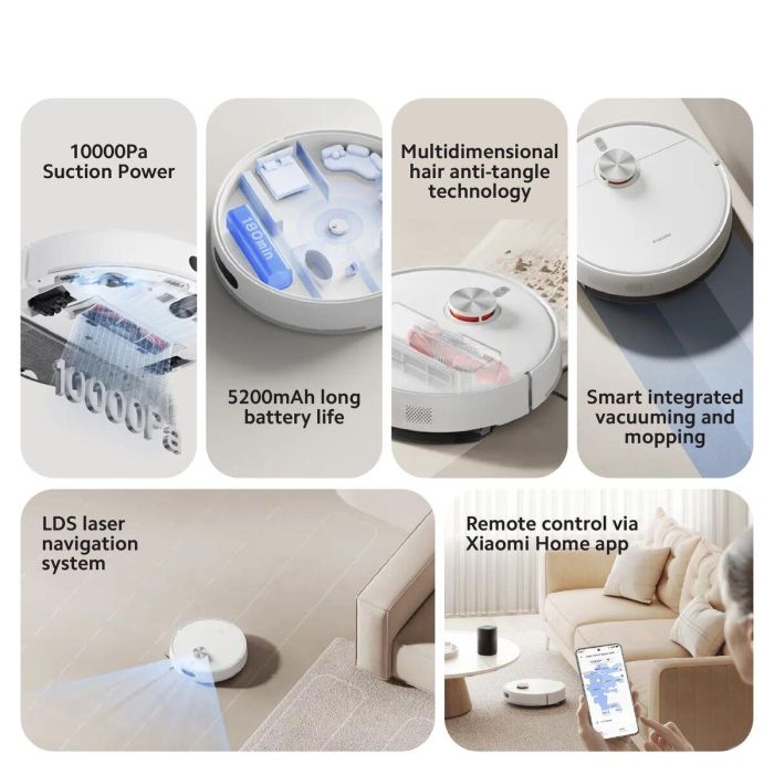 Aspirateur robot Xiaomi BHR084AEU 8