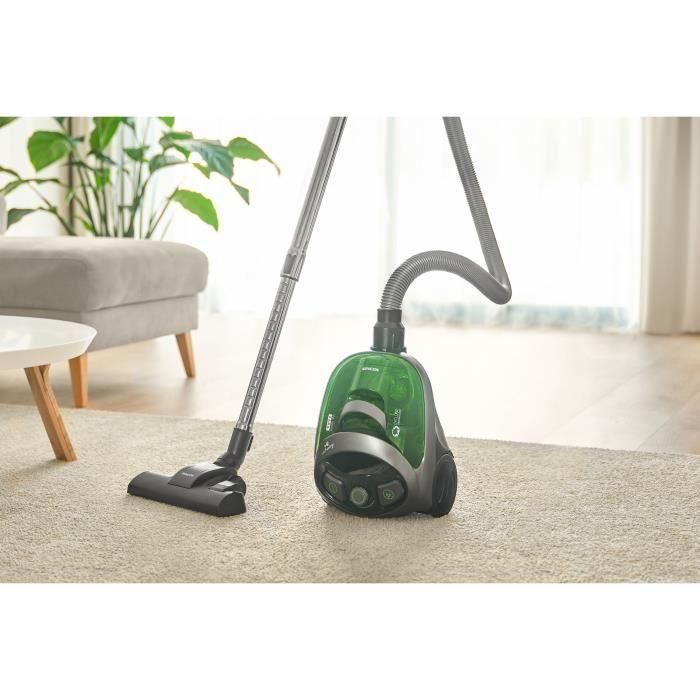 Aspirateur traineau sans sac - SENCOR - SVC 1016GR - 800 W - 80 dB - 1,5 L - Noir / Vert 1