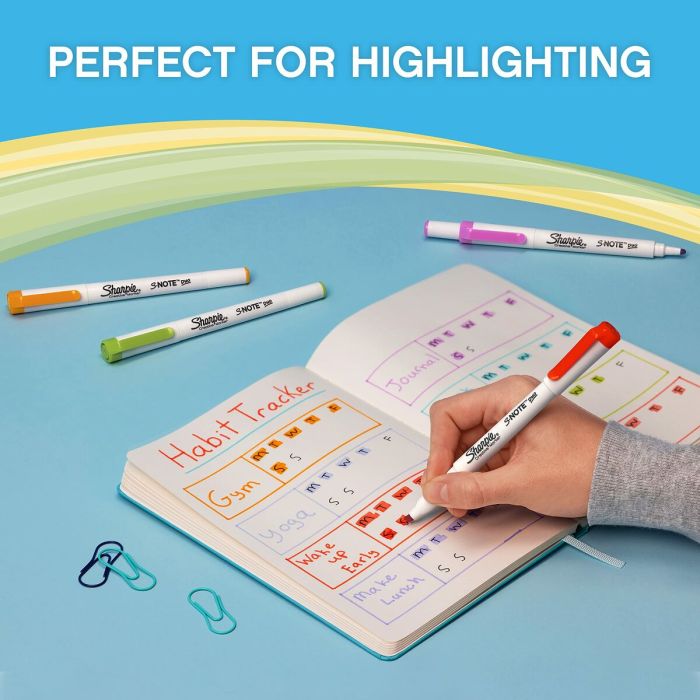 Ensemble de Marqueurs Sharpie S-Note Duo Double 16 Pièces 5 Ensemble de Marqueurs Sharpie S-Note Duo Double 16 Pièces 5