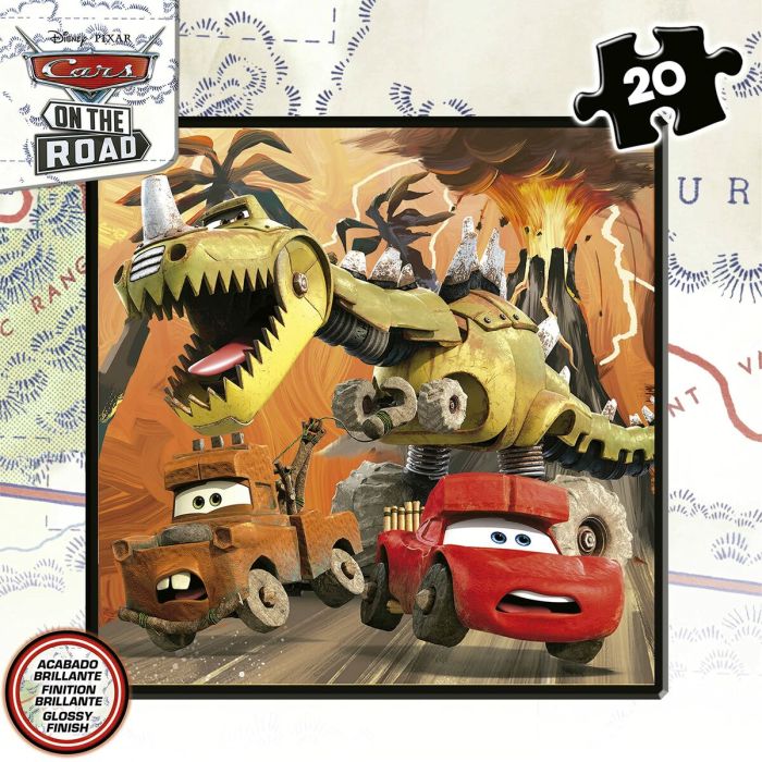 Set de 4 Puzzles Cars On the Road 73 Pièces 2 Set de 4 Puzzles Cars On the Road 73 Pièces 2