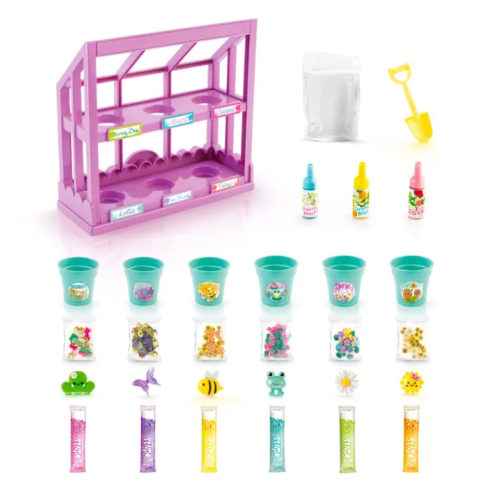 Canal Toys So Slime SSC 419 - Kit Mini Jardin de Fleurs à Slime Parfumé et Décorations pour Enfants Dès 6 ans Canal Toys So Slime SSC 419 - Kit Mini Jardin de Fleurs à Slime Parfumé et Décorations pour Enfants Dès 6 ans
