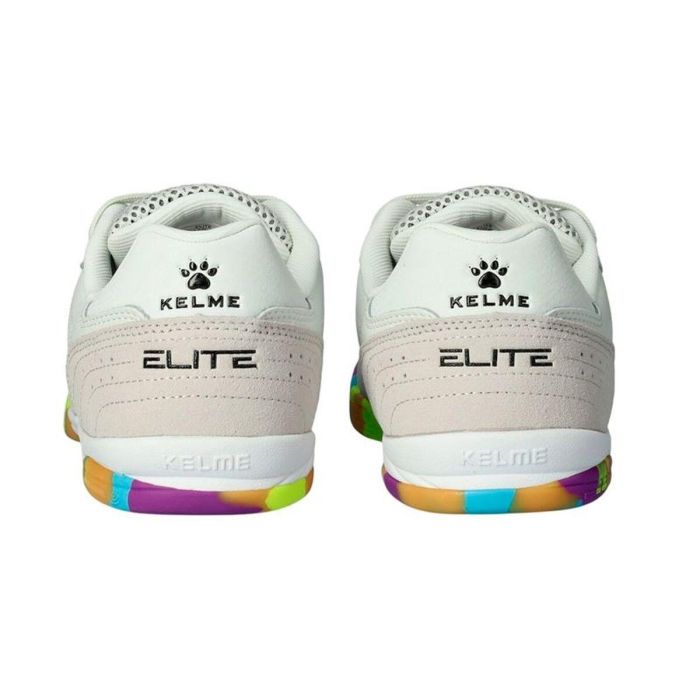 Chaussures de Futsal pour Adultes Kelme Elite Blanc M 1 Chaussures de Futsal pour Adultes Kelme Elite Blanc M 1