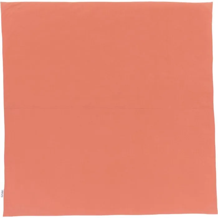 Tineo - Tapis de jeu nomade bébé 100 x 100 cm en jersey de coton, motif alpagas coloré, avec poignée de transport intégrée