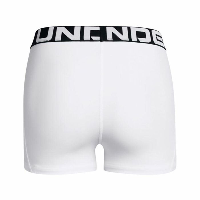 Leggings de Sport pour Femmes Under Armour Hg Shorty Blanc 3