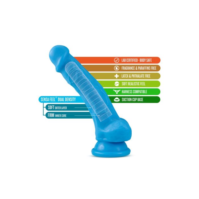 Gode réaliste Blush Neo PVC Latex Ø 3,8 cm 1