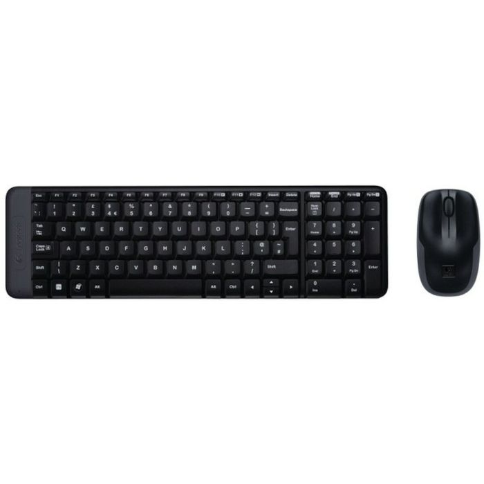 clavier et souris Logitech 920-003168 Noir QWERTY 4
