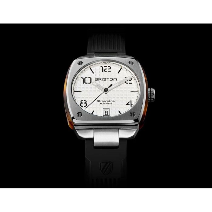 Montre Homme Briston 23640.S.T.2.RB Blanc Noir 3 Montre Homme Briston 23640.S.T.2.RB Blanc Noir 3
