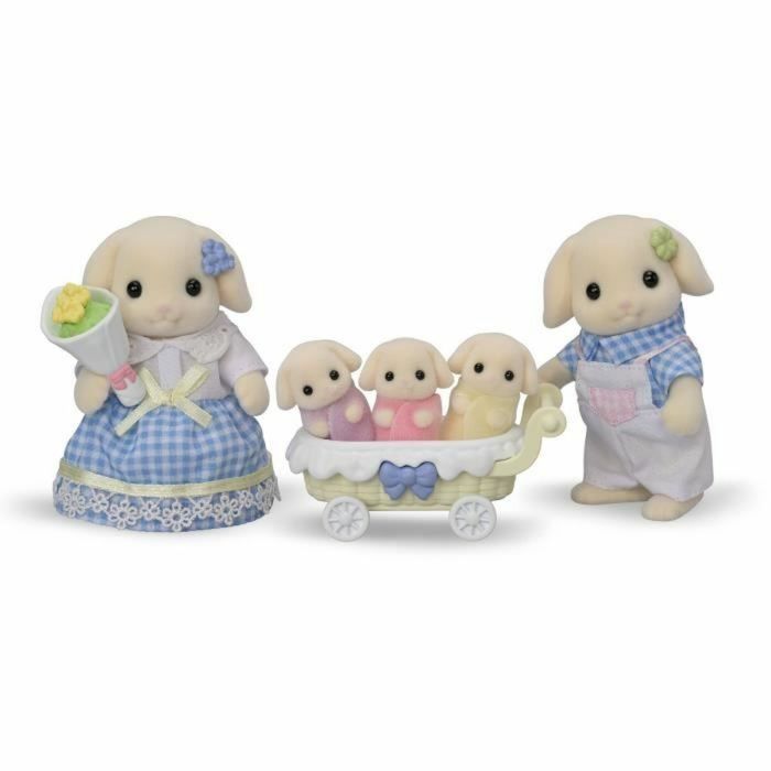 Accessoires pour poupées Sylvanian Families 5735 Flora Rabbit family 4
