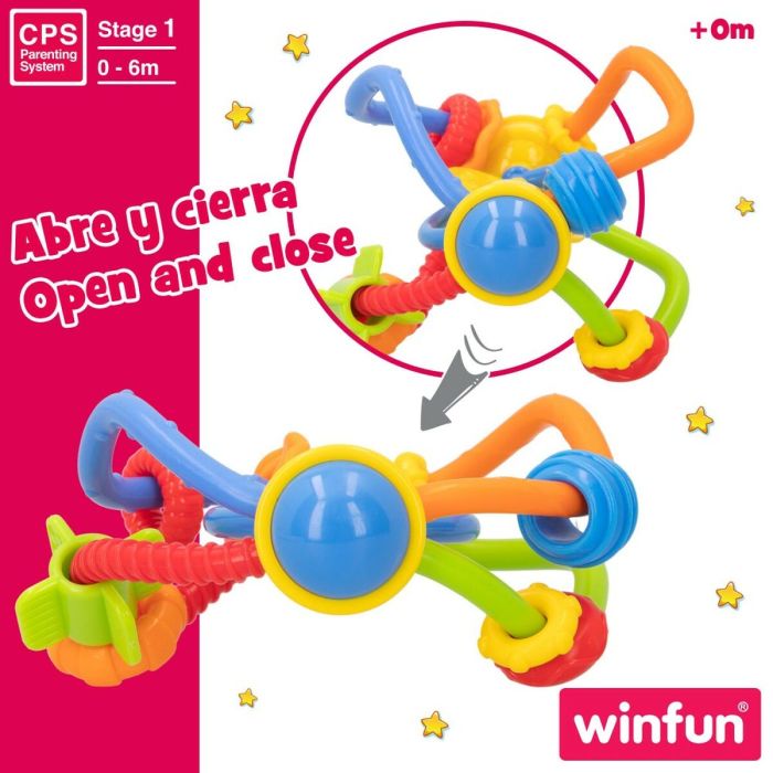 Hochet Winfun Plastique 12 x 13,5 x 12 cm (12 Unités) 4