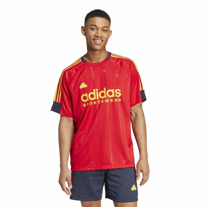T-shirt à manches courtes homme Adidas Tiro Nations Pack Rouge 5 T-shirt à manches courtes homme Adidas Tiro Nations Pack Rouge 5