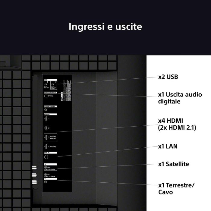 TV intelligente Sony K98XR55BP TV intelligente Sony K98XR55BP