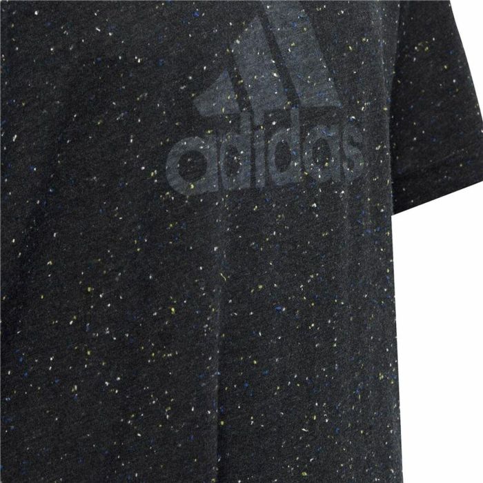 T shirt à manches courtes Enfant Adidas Noir 1 T shirt à manches courtes Enfant Adidas Noir 1